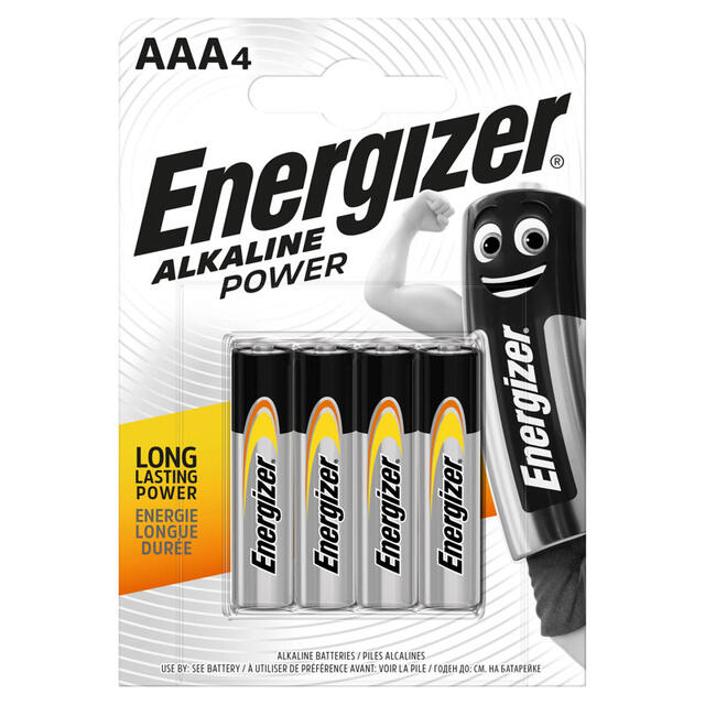 Batteri AAA Energizer Power 4xAAA