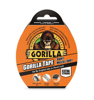 Tape Gorilla Tape Black 11 m