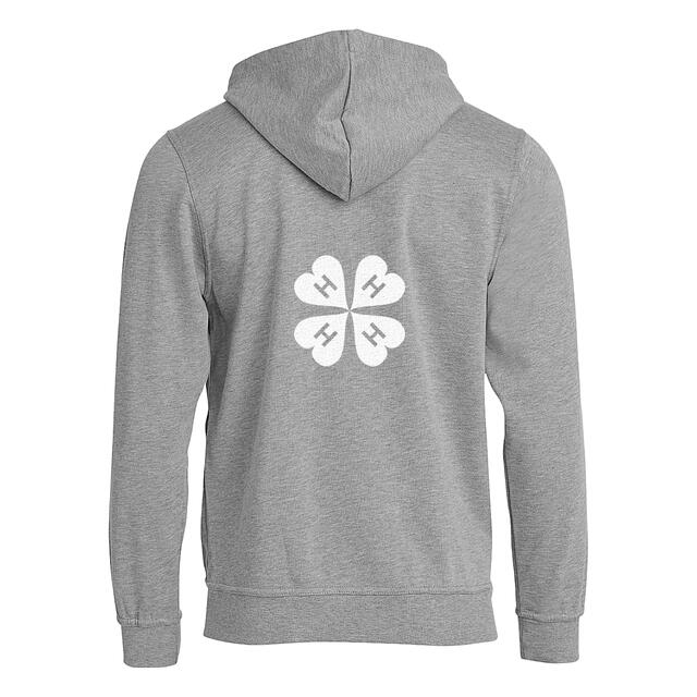 Buskerud-genser til barn 8–10 år 4H Hoody Jr 130/140 095 Buskerud