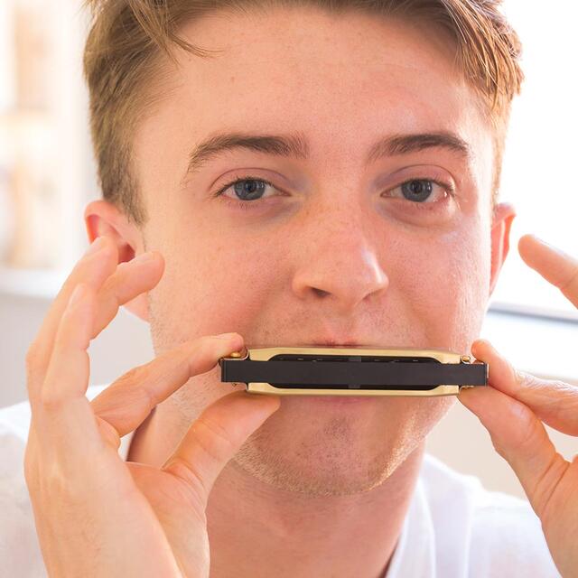 Lag ditt eget munnspill Kikkerland Make Your Own Harmonica