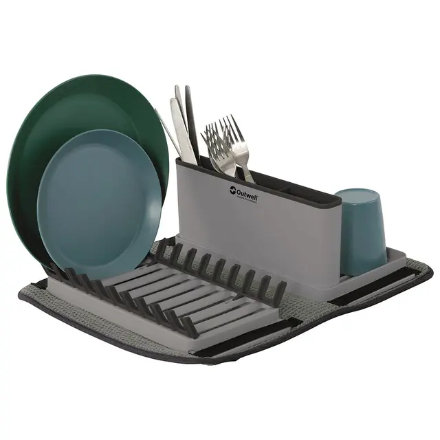 Tørkestativ til oppvask Outwell Dunton Foldable Dush Rack with S 