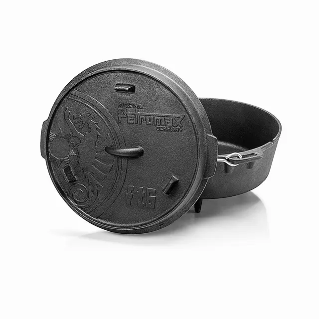 Dutch Oven-bålkjele M Petromax FT6 5,5 liter 