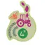 4H stoffmerke 4H Stoffmerke med traktor