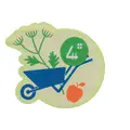 4H stoffmerke 4H Stoffmerke med trilleb&#229;r