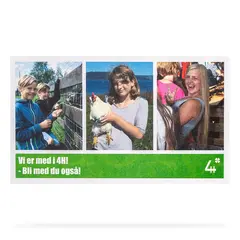 Verveblokk 4H Verveblokk Bokmål