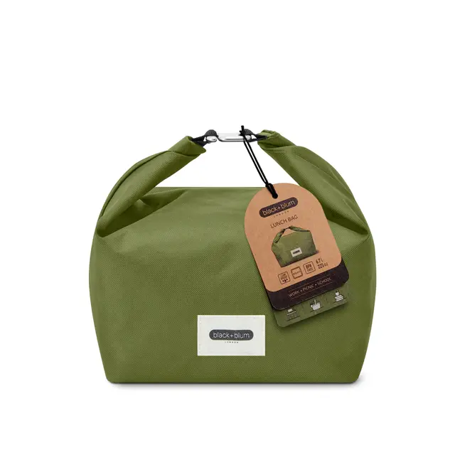 Isolert matpose Black+Blum Lunch Bag 6,7 L Moss 