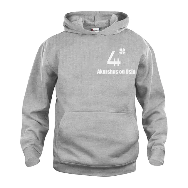 Akershus og Oslo-genser til barn 5–7 år 4H Hoody Jr 110/120 095 Akershus og Oslo 