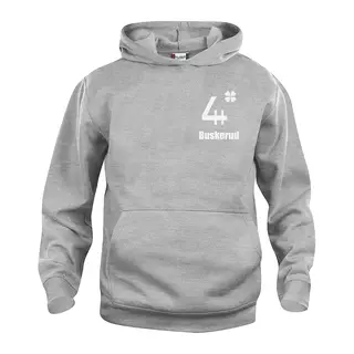 Buskerud-genser til barn 4H Hoody Jr 095 Buskerud