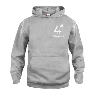 Finnmark-genser til barn 4H Hoody Jr 095 Finnmark