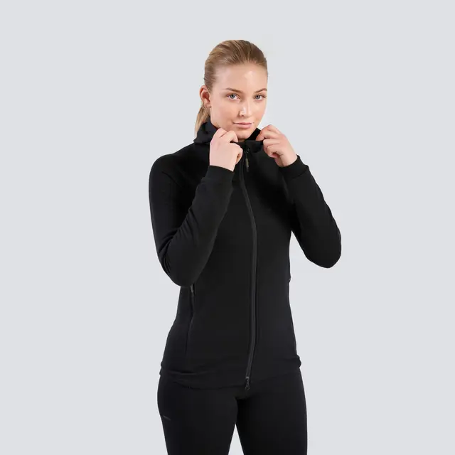 Hettejakke til dame L Devold Nibba Jacket Hood W L 960 4H 