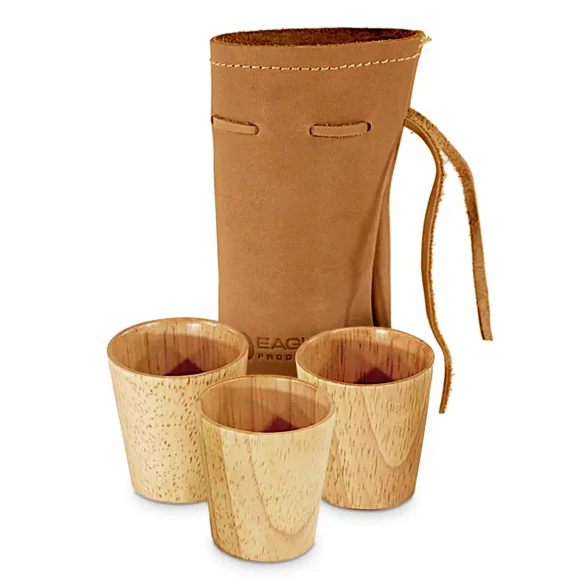 Små treglass i skinnpose Eagle Treglass i skinnpose 300 ml 3 pk. 