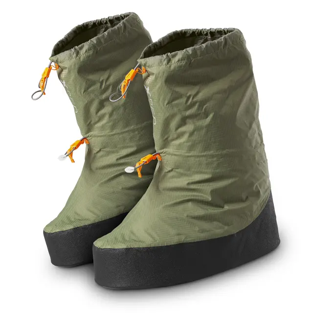 Robuste fotposer Exped Bivy Booty OliveGrey 