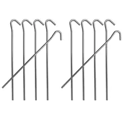 Teltplugger 20 cm Fauna Spikerplugg Steel 10 pk.