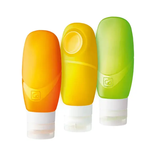 Småflasker 3 pk. Go Travel Refillflasker 100ml 3 pk. 