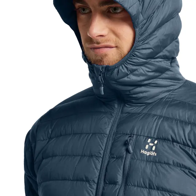 Dunjakke til herre S Haglöfs Micro Nordic Down Hood M S 3N5 