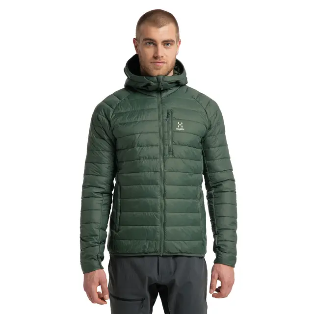 Varmejakke til herre S Haglöfs Spire Mimic Hood M S 4HQ 