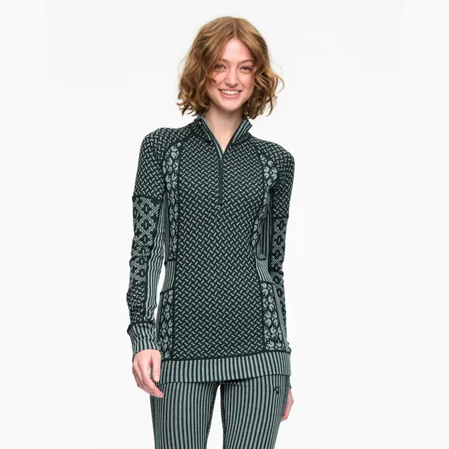 Trøye til dame XS Kari Traa Smekker Zip W XS Pine 