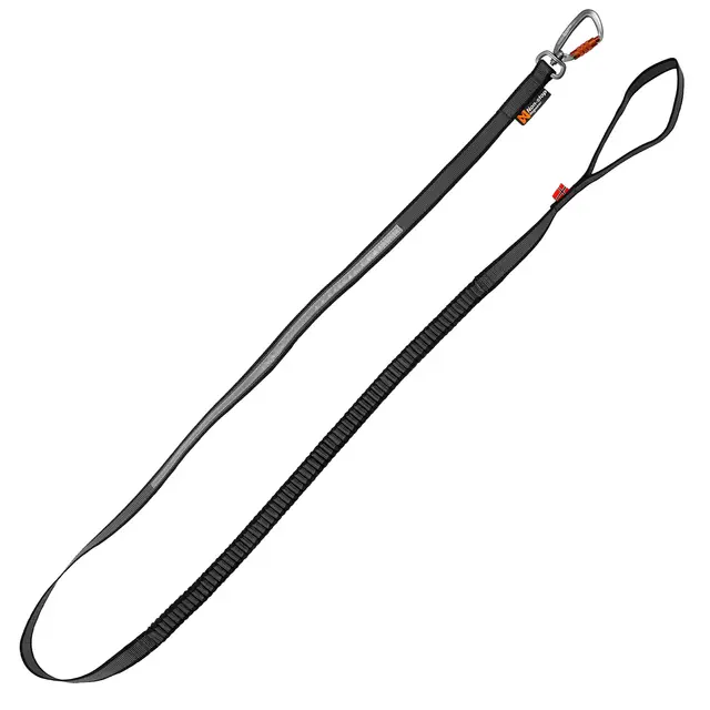 Hundebånd med strikk 2 meter Non-stop Touring Bungee Leash 23 mm 