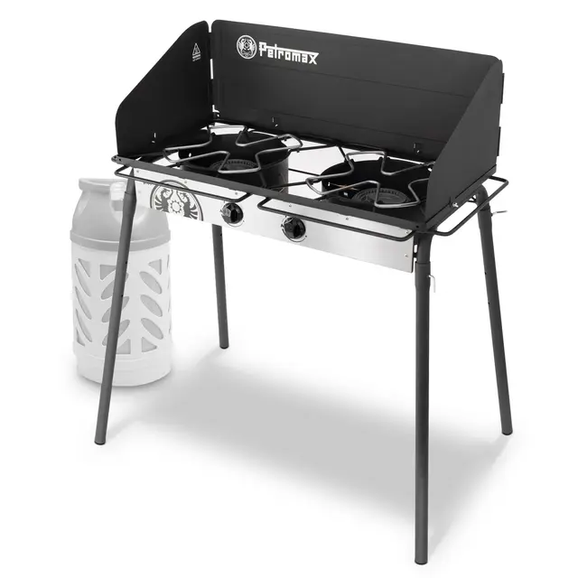 Kokebord med gassbrenner 10 kW Petromax Gas Table with Double Burner 
