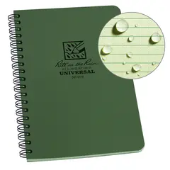 Liten vannfast spiralbok Rite In the Rain No973 Green