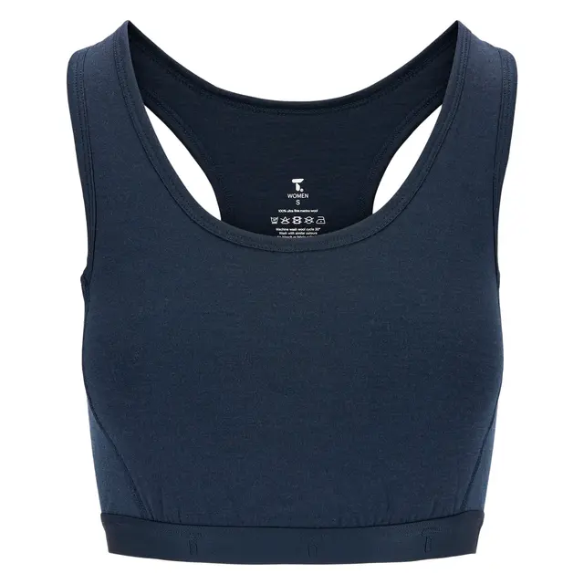 Sports-BH S Tufte Frost Rib Merino Bra W S 049 