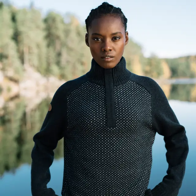 Genser til dame XS Tufte Robin Low Half Zip W XS 117 