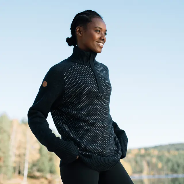 Genser til dame XS Tufte Robin Low Half Zip W XS 117 